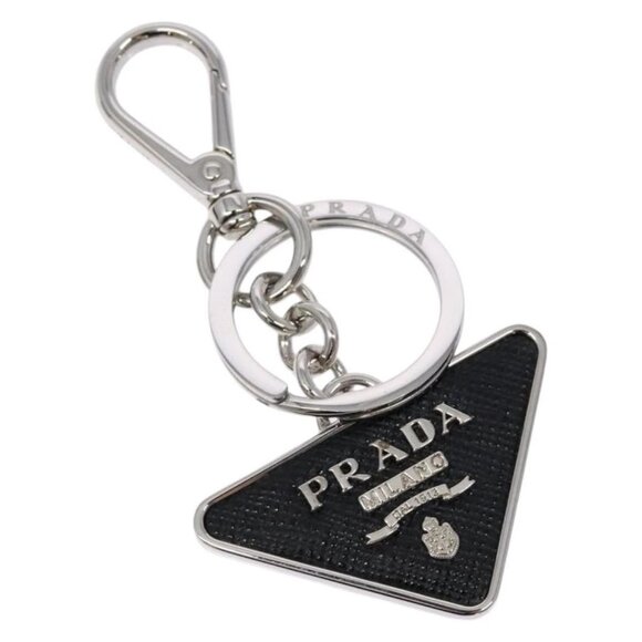 PRADA Key Charm metal Silver Auth - Picture 1 of 15